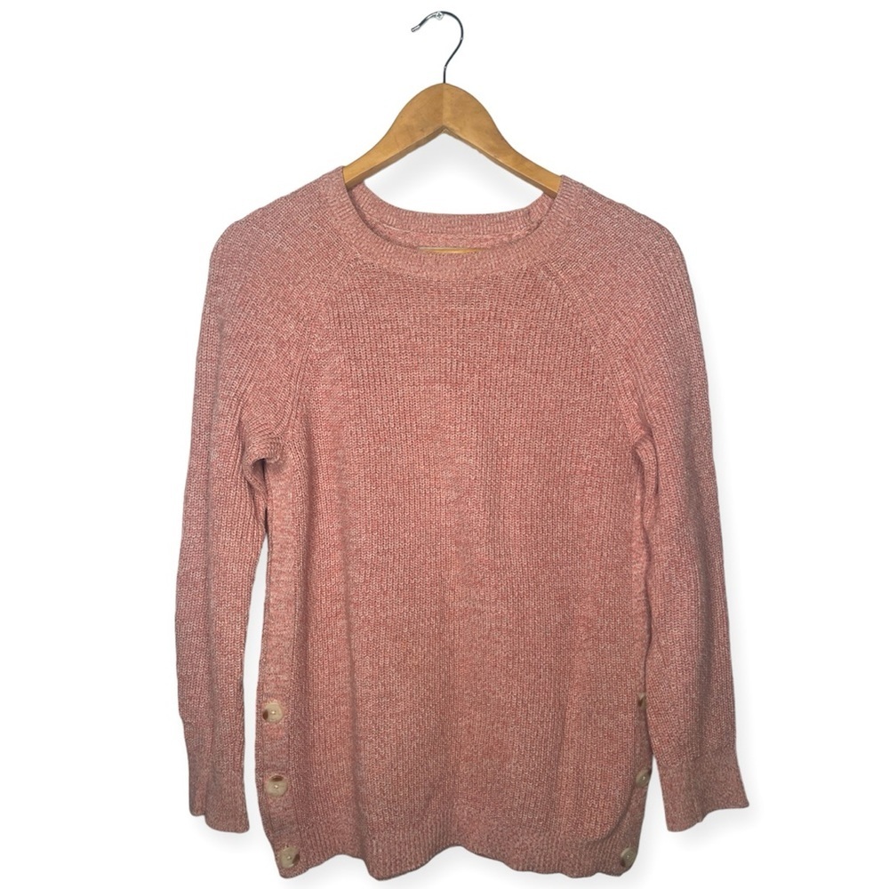 LOFT‎ | Pink Chunky Knit Sweater​​
